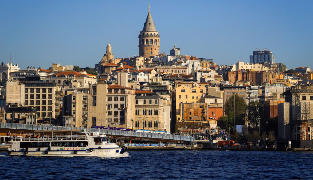 istanbul from the bosphorus